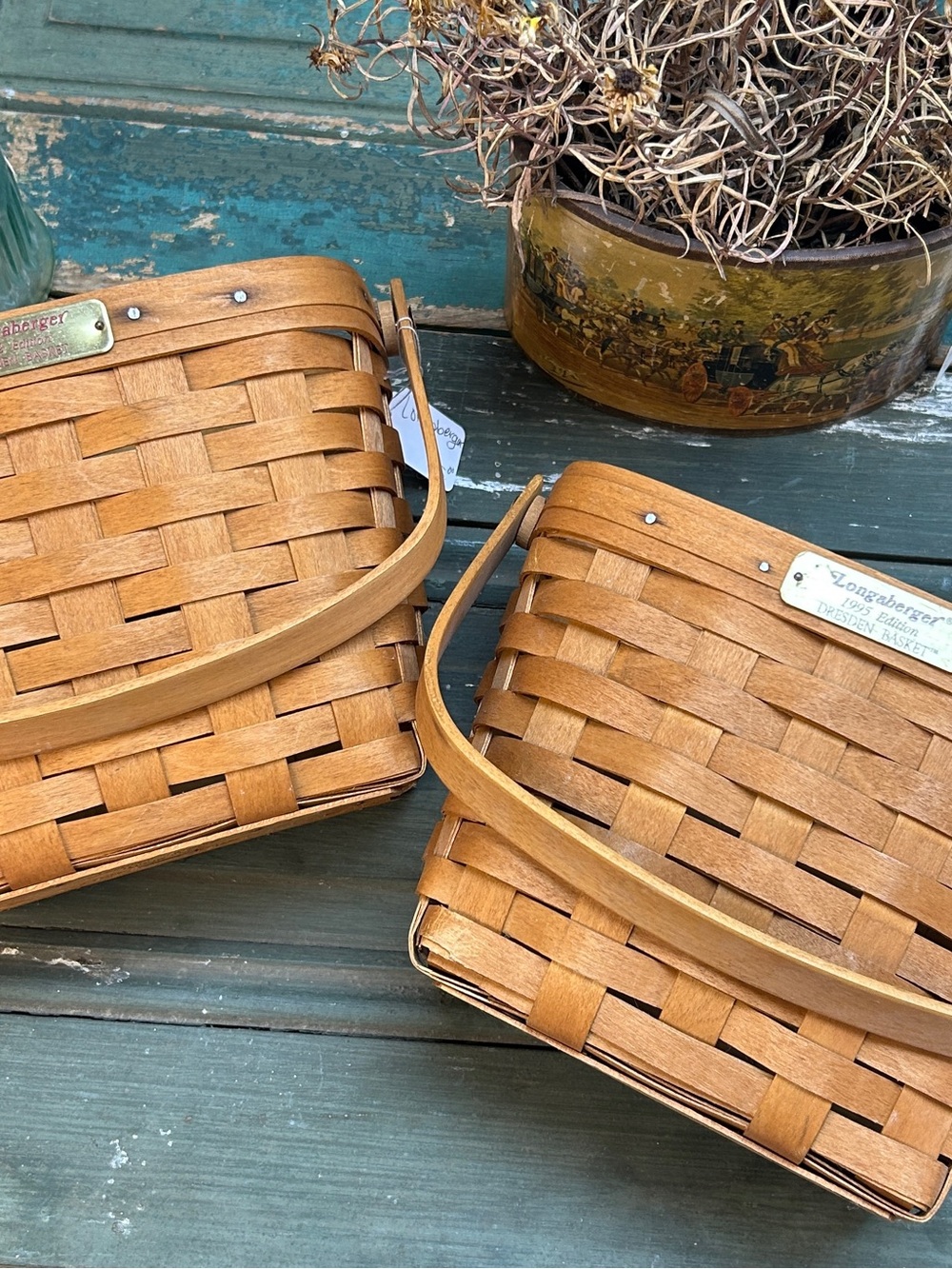 1995 Longaberger Dresden Basket